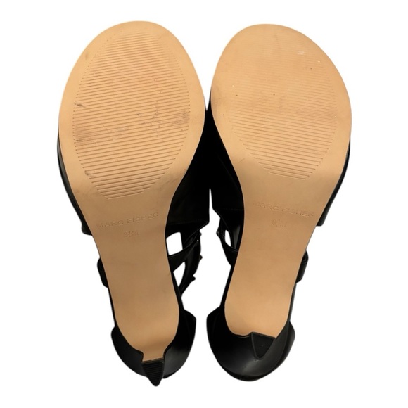 Marc Fisher Mihaya Leather Studded Stiletto Heel Size 8.5 NEW - Picture 5 of 8